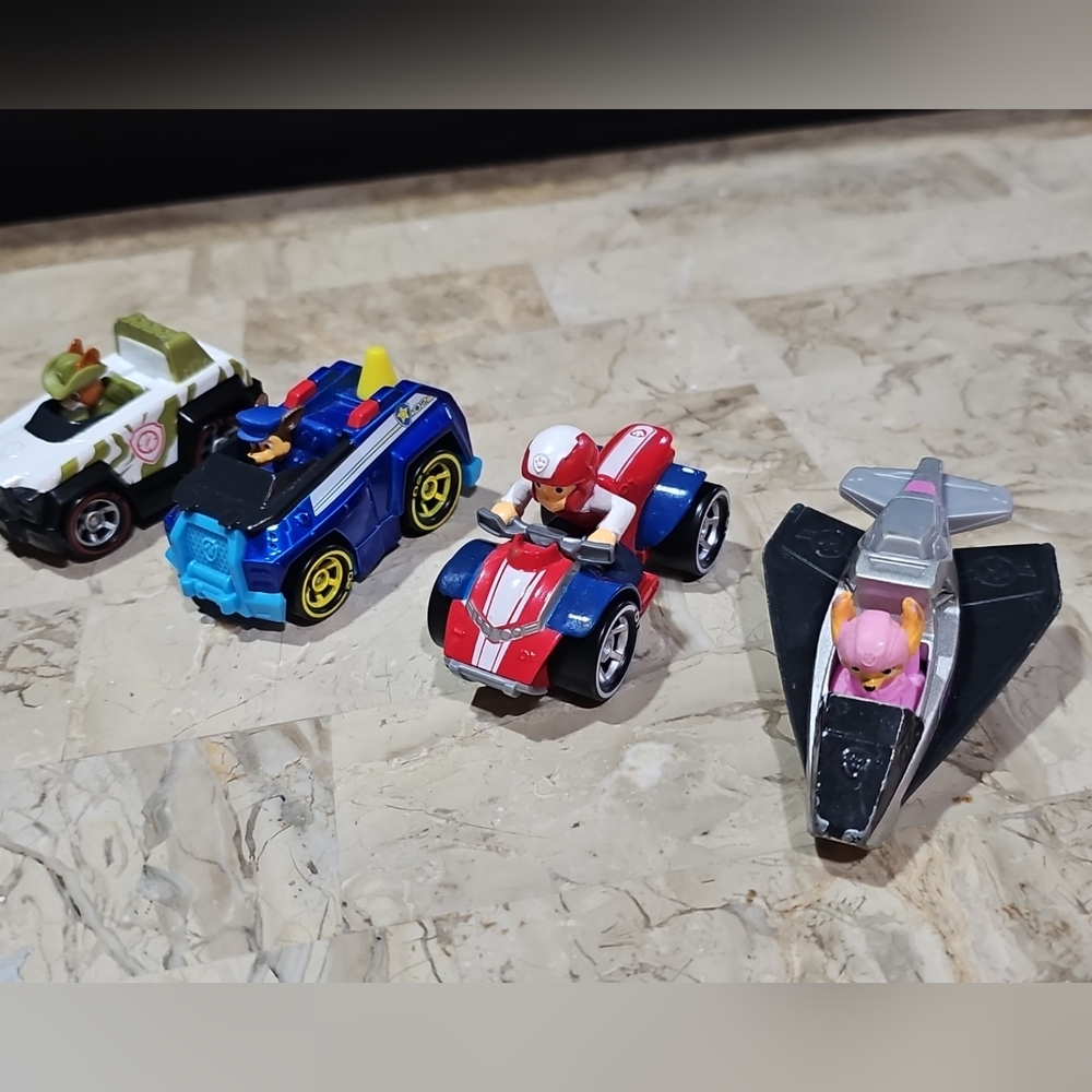 Paw Patrol, True Metal‎ Classic Pack of 4 Collectible Die-Cast Vehicles